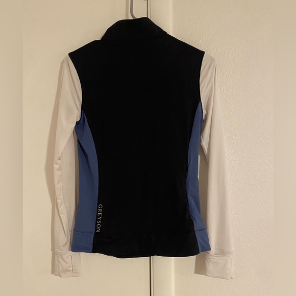 Greyson Color Block Halley Quarter-Zip Greyson Clothiers - Picture 7 of 7